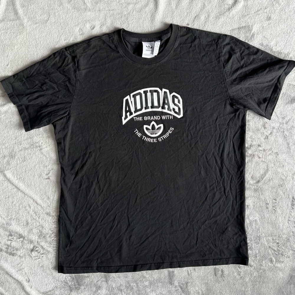 Adidas Black Short Sleeve Tee